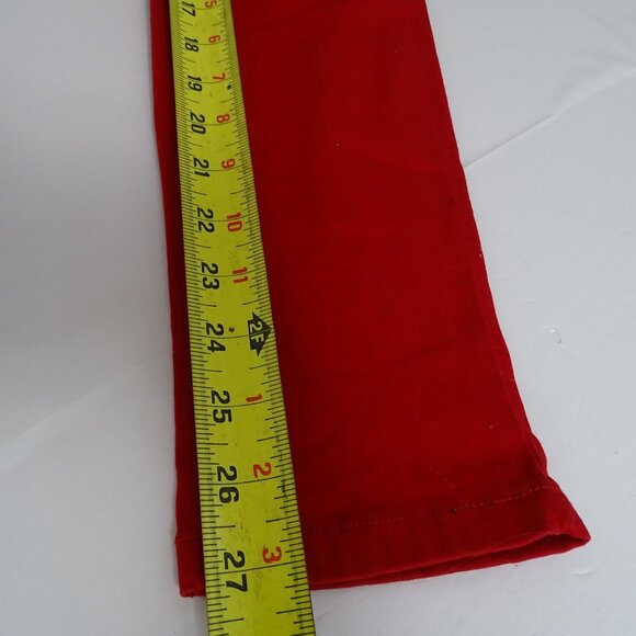 Rue21 Red Super Skinny Jeans Juniors Women Size 5-6 Regular Pockets - Picture 9 of 10